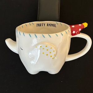 Elephant Shape Party Animal Coffee Mug